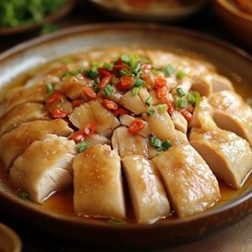 江南农家秘制腊鸡腿烧百叶结——传统风味的冬季美食盛宴