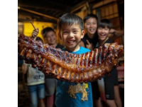 与西双版纳侄儿侄女共度南糯山野餐时光：红烧肉与老挝啤酒的邂逅