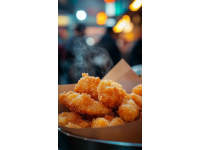 网红炸鸡腿探店：美味背后的排队秘籍