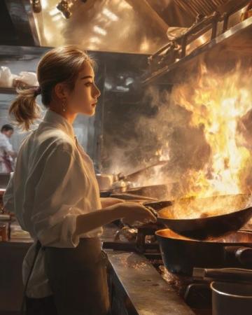 鼓掌自己成了笑话,12月13日,韩国女子来上海体验中国美食
