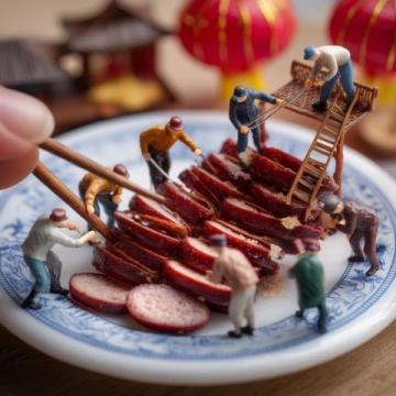 两天制作淀粉肠与脆皮肠,分享家常美食秘籍!