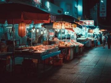 中国夜市中的美食: 炸串简介