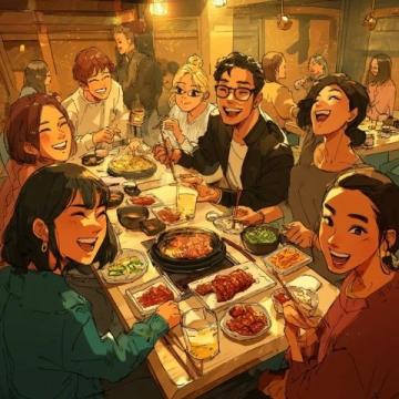 醉翁之意不在酒,一席中韩美食盛宴