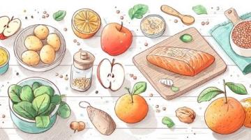 校园食堂里的青春早餐午餐：高三学生的营养美味时光