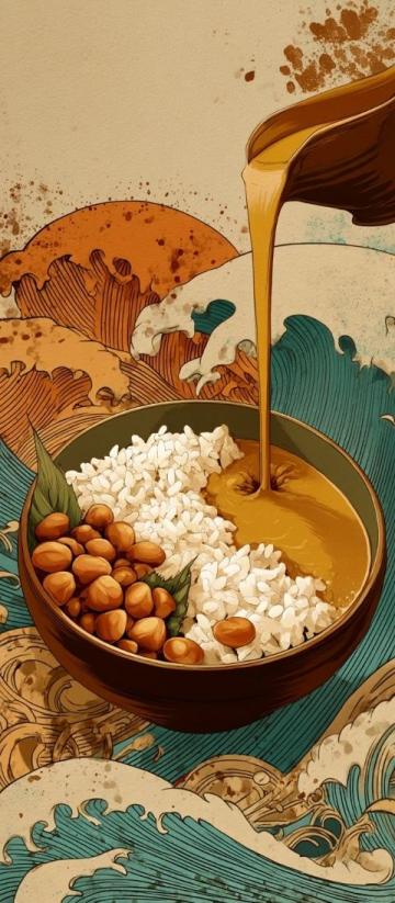 坚果焦糖糯米小船