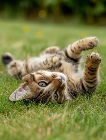 猫咪的生活哲学:田园猫的自我修炼之道