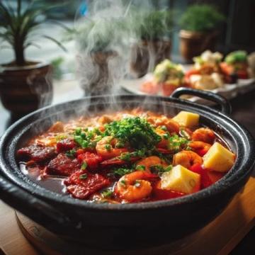家常鱼头豆腐煲,营养美味老人孩子都爱!