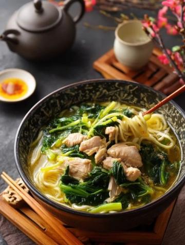 探寻宁夏非遗美食:蒿子面的秘密与魅力