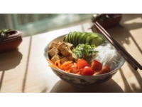 番茄鸡蛋包豆腐美味早餐