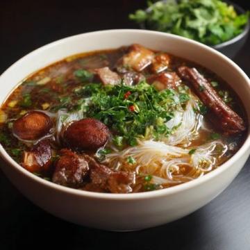 美食鸡汤面(传统中国菜肴:砂锅鸡汤面)