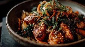 锅包肉酥脆与酸甜的完美结合