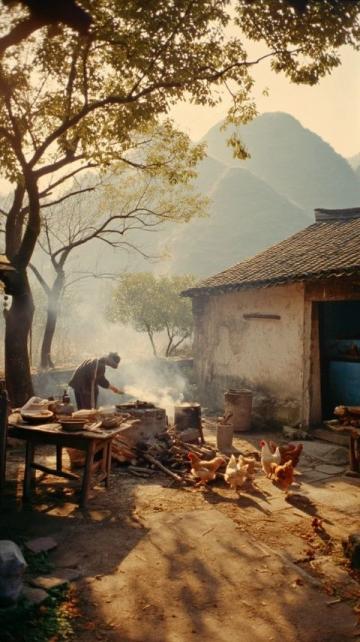 师父是个村厨,夜走崤函古道,一碗羊肉胡辣汤让他难忘