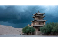 丝路古韵里的敦煌驴肉黄面