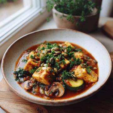 菌菇豆腐养生煲:四季适宜的营养美食佳肴