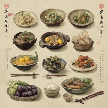 陕西特色美食众多,尝一尝这些代表菜肴