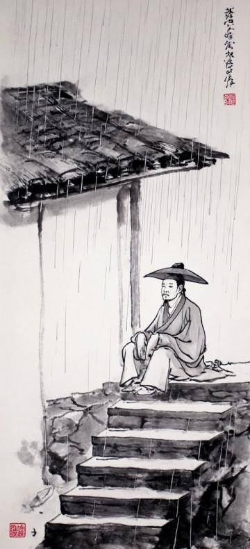 与妻游清源山访观海阁茶庄遇吴姓老板