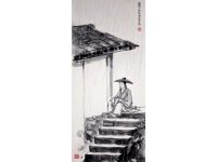 与妻游清源山访观海阁茶庄遇吴姓老板