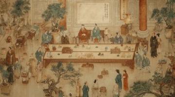 李白春夜宴桃李园序:畅谈人生哲理与手足情深