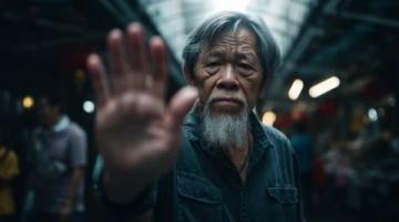 聋哑老人的眼泪背后隐藏着怎样的故事？