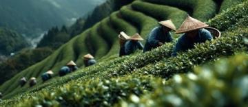 冒着寒风去探寻茶叶之乡