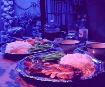 湖南一户人家晒出年夜饭，虽然只有3道菜，但却让网友纷纷点赞
