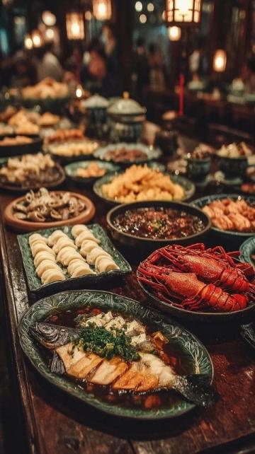 云南集市里的乡愁美食与山野风味