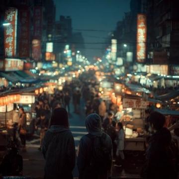 探秘清迈小众夜市遇见最美大学生,这里是男生的天堂!