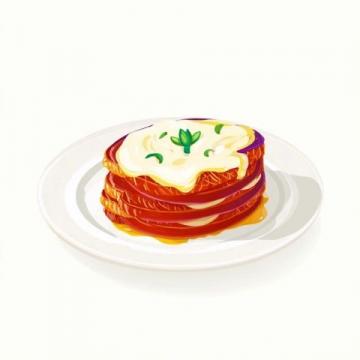 圆茄子也是美味的食材
