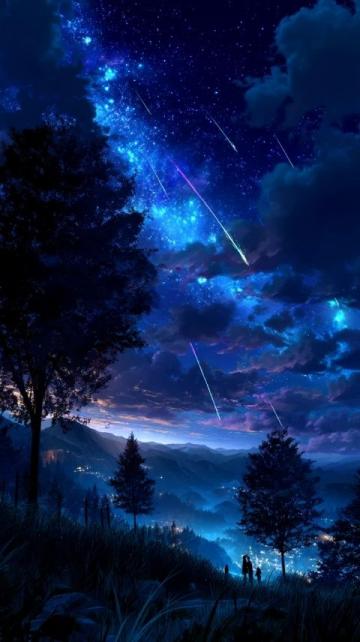 暗香满天，夜色更深