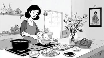婆婆每日精心烹饪大量佳肴,不料成孕期困扰