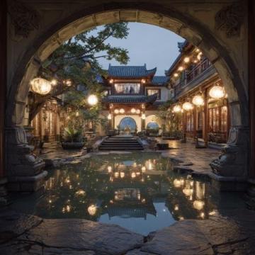 太原市/晋源区/晋祠镇/晋祠南堡1号(晋祠是中国现存最早的皇家祭祀园林)