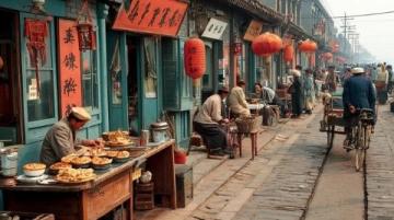 深圳南山沙河西路老旧街区漫步记：小店林立与现代气息碰撞