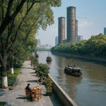 厦门探店|江畔餐厅，鼓浪屿尽收眼底