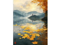 邯郸龙湖公园：深秋时光画卷，滏阳河畔诗意漫步