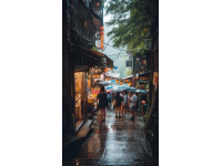 深圳南山沙河西路老旧街区漫步记：小店林立与现代气息碰撞