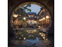 太原市/晋源区/晋祠镇/晋祠南堡1号(晋祠是中国现存最早的皇家祭祀园林)