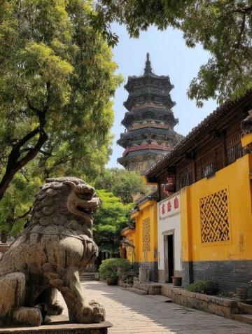 青州古城探秘:大槐树煎包美味之旅