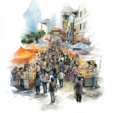 成都鱼贩与城管的小风波:民生艰难还是城市管理不善?