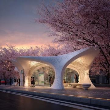 济南市森林公园东门下月竣工即将开放