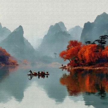邯郸龙湖公园：深秋时光画卷，滏阳河畔诗意漫步