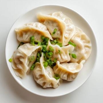 水煎肉菜饺 美味家常午餐推荐