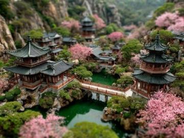 今天去了溧水东庐山观音寺,傅家边赏梅,太值了!关键免票,免票!机智南京旅攻