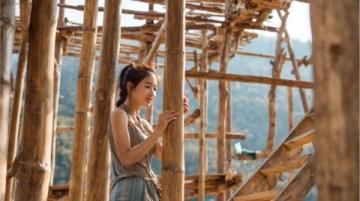 长白山脚下独特的木屋村落体验