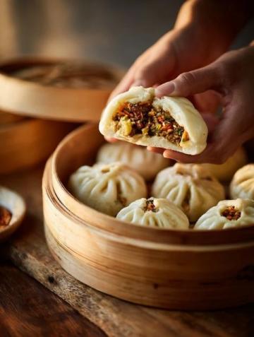 小云美食分享今天给大家分享一种家常馅饼的做法，薄皮大馅，非常好吃
