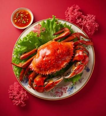 惠州双月湾海阁餐厅特色海鲜晚餐体验