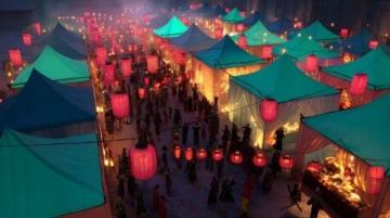 白云广场夜市盛大开业,美食狂欢,必打卡的网红地标!