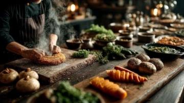 70岁老人深情做饭 美味让人感动