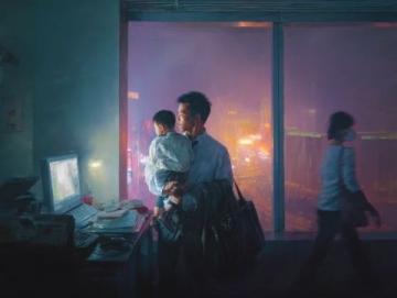 因为工作关系，今年的跨年我是跟先生一起去淄博度过的，没有带宝宝，正好