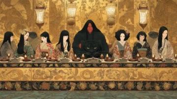 红楼梦第四十一回：刘姥姥与林黛玉、司马相如等人一同用餐时饮酒。