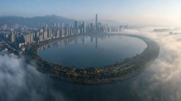 2025年冬日漫步深圳湾海上世界：城市与自然的完美交融